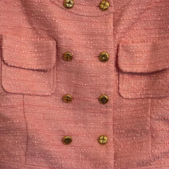 NWT LoveShackFancy Keiran Jacket, Peony, Small - Picture 7 of 14